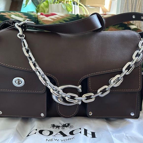 Coach Handbags - Coach Cargo Tabby 36 Maple